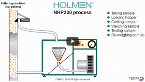Holmen NHP300 Inline Process Machine Video